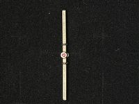 Charm Gioielleria Dossena  in Oro bianco Rubino CHOR-46 - EURO 54